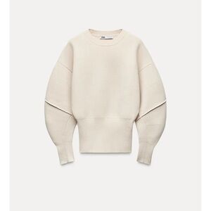 Cream Oversized Sweater